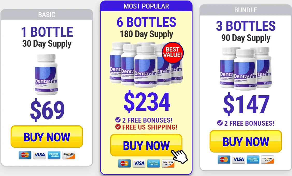 Dentavim Price 